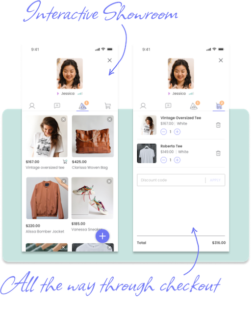 From an interactive showroom, all the way through checkout